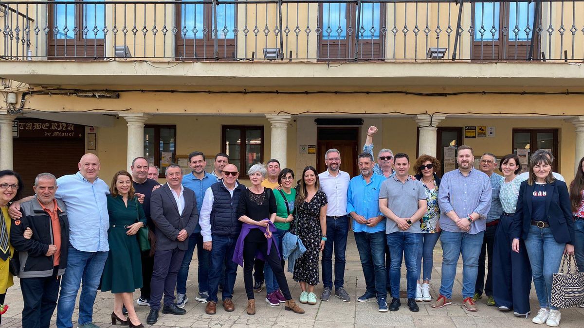 Acto del PSOE en Sahagún en recuerdo a Benito Pamparacuatro