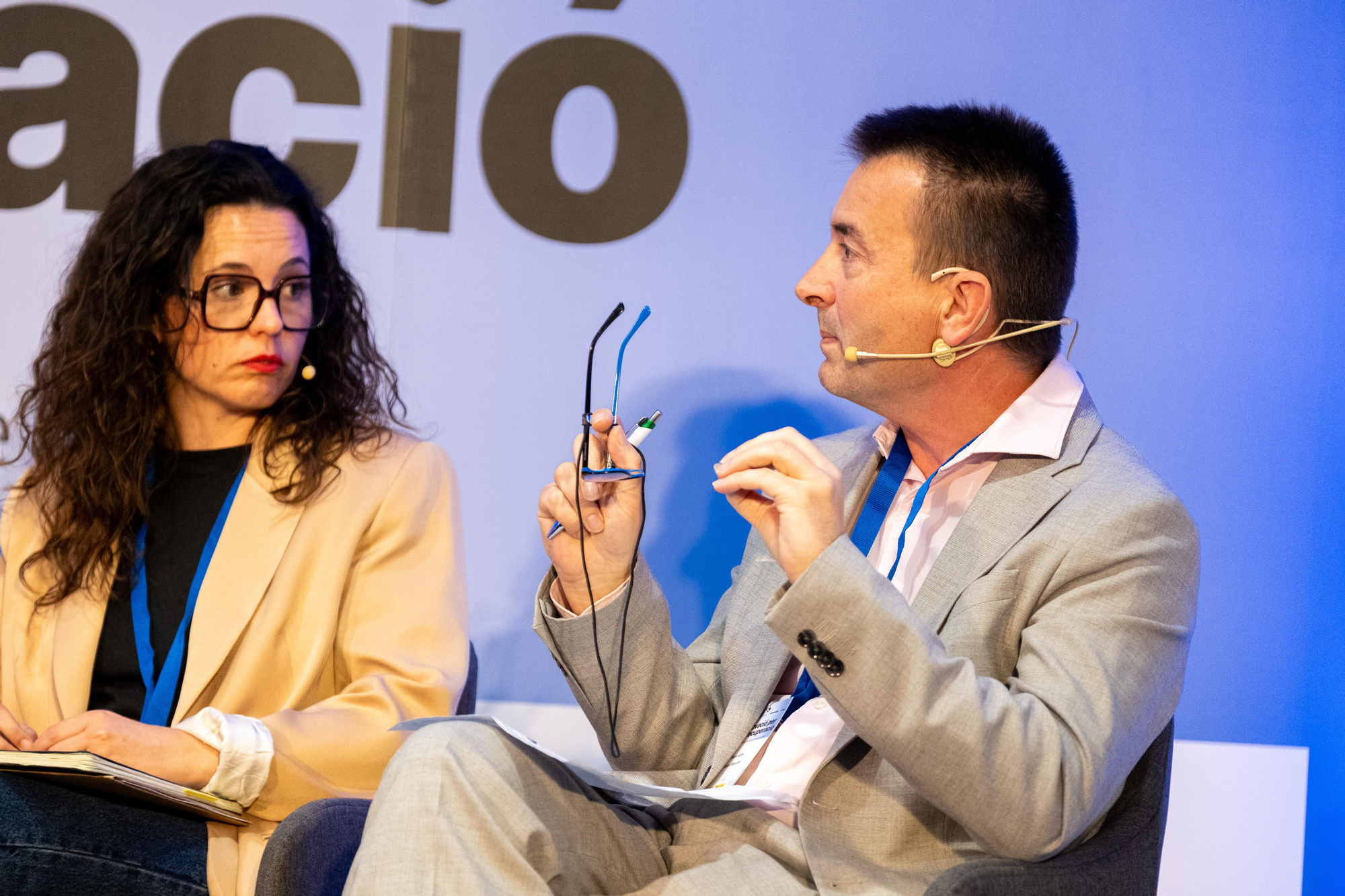 Julia Pineda y Paco Alós.