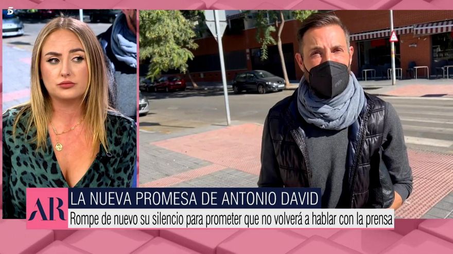 Rocío Flores, sobre el 'adiós' de Antonio David: "No quiero que esté en TV"