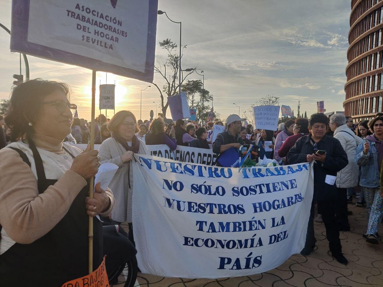 El 8M en Andalucía, en imágenes