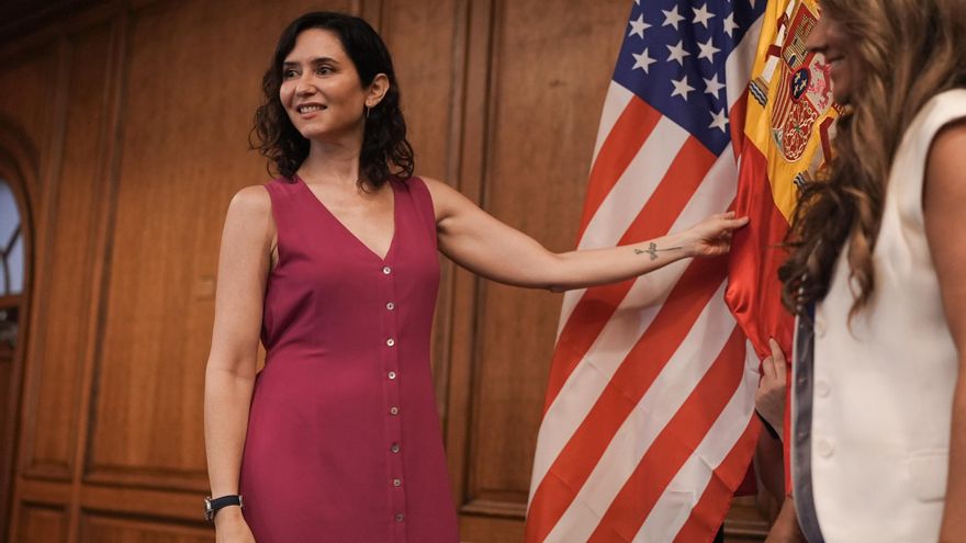 Ayuso elogia la universidad pública madrileña en Miami