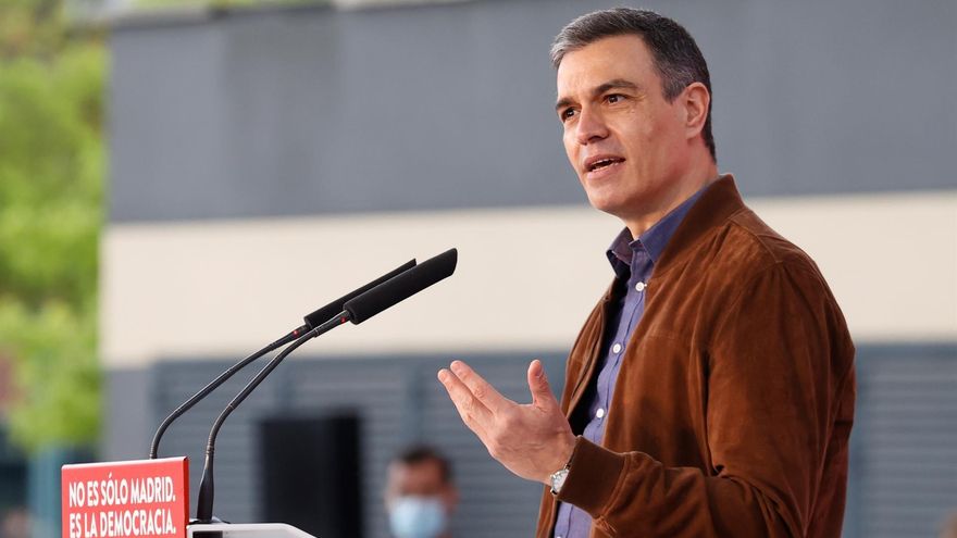 El presidente del Gobierno, Pedro Sánchez