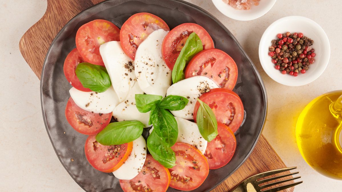 Ensalada caprese italiana