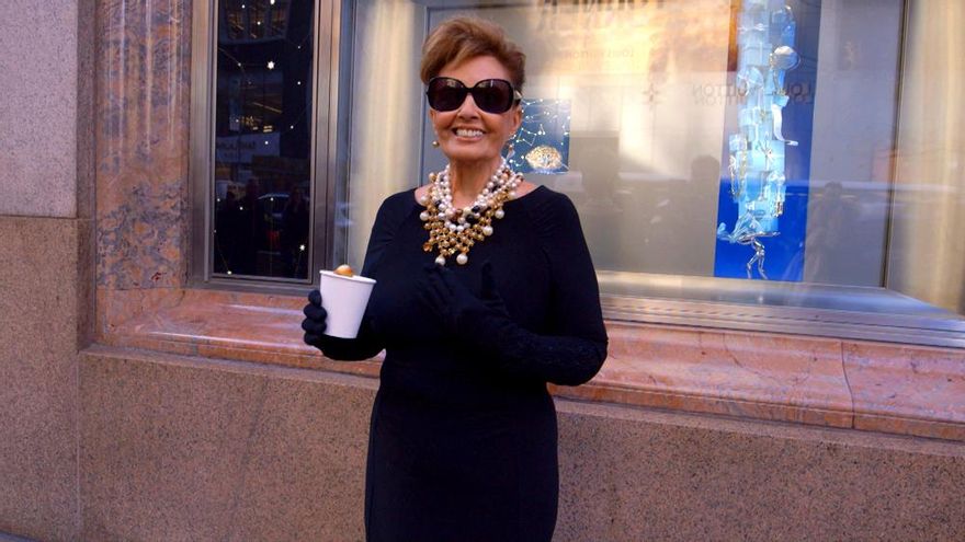 María Teresa Campos en Nueva York