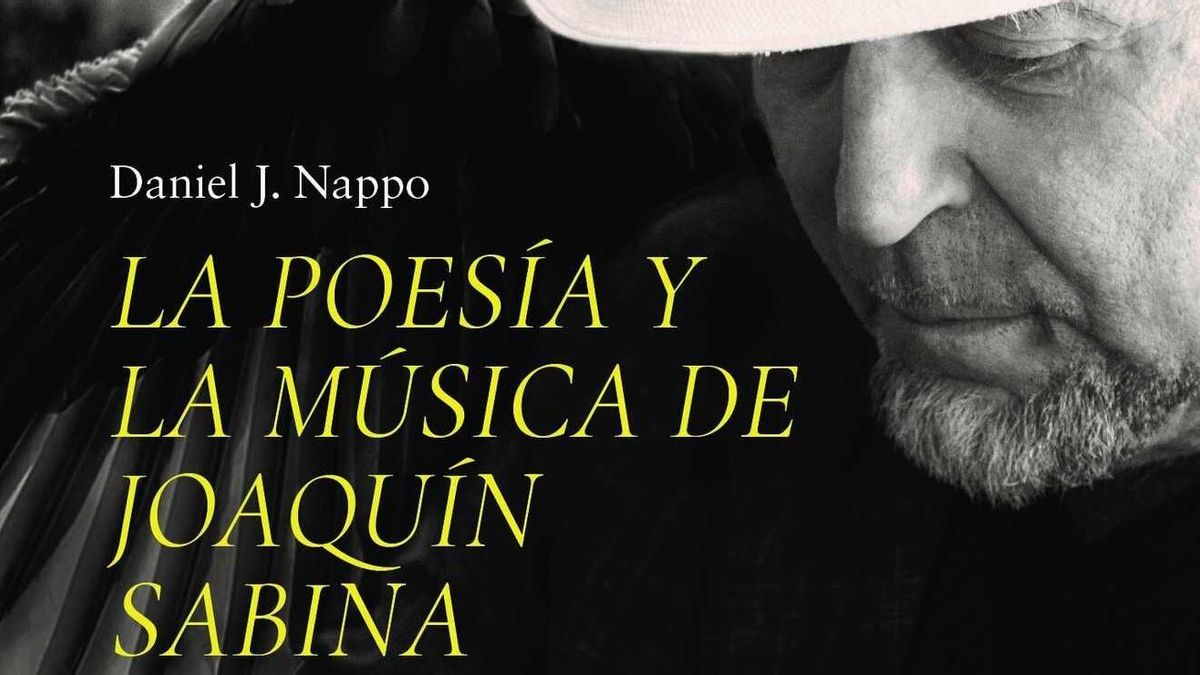 Detalle del libro de Daniel J. Nappo sobre la obra de Joaquín Sabina.