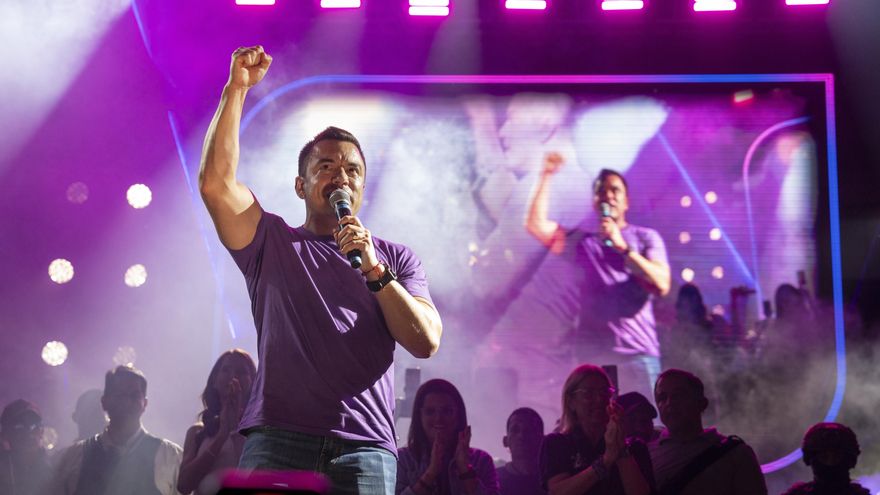 El derechista Noboa gana las elecciones presidenciales en Ecuador entre denuncias de fraude de la oposición de izquierdas