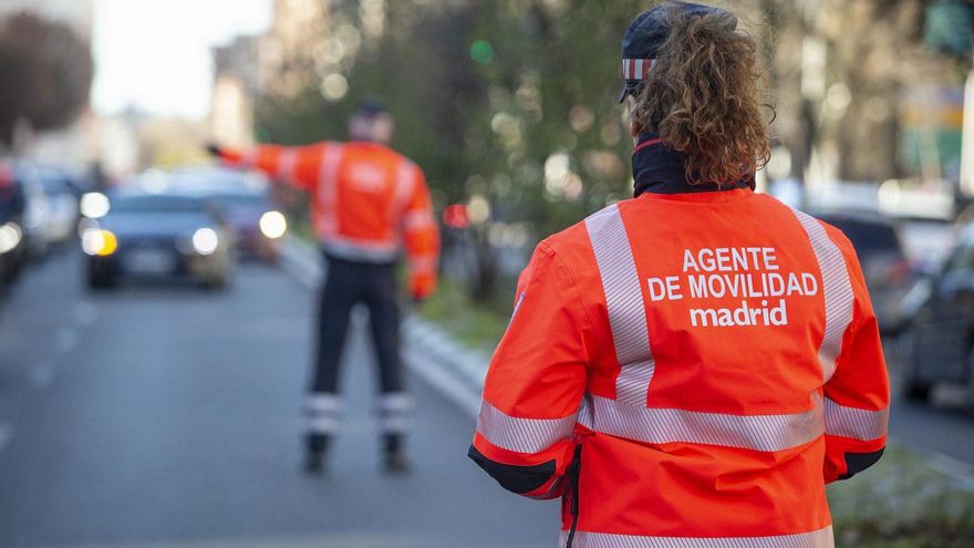 Los agentes de Movilidad de Madrid se vuelven colorados