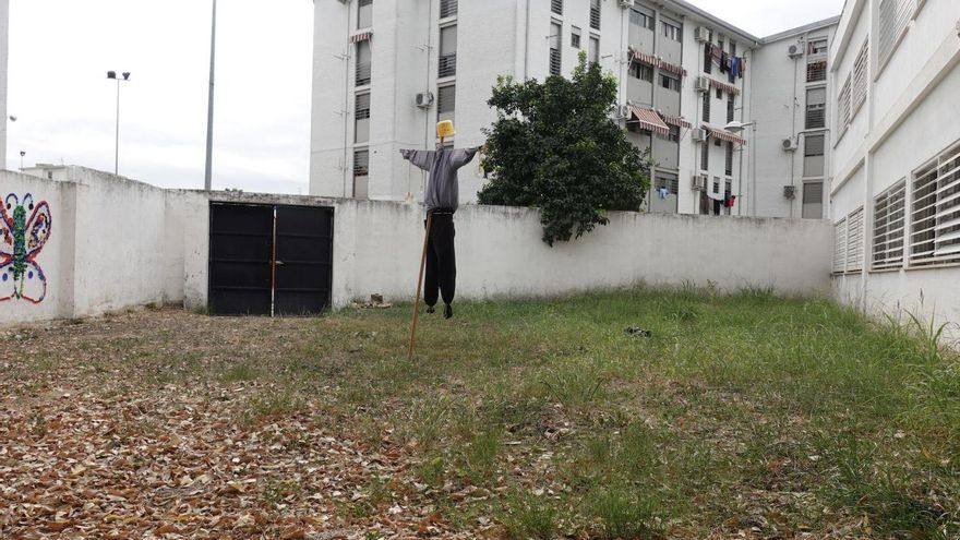 Un huerto urbano en Córdoba.