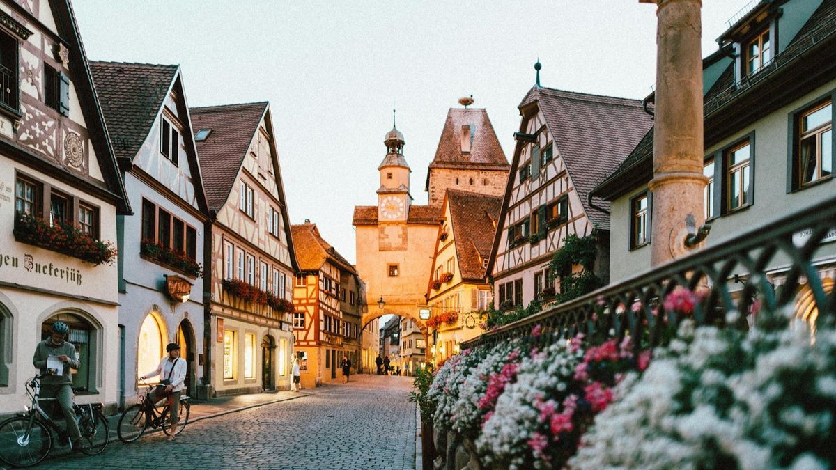 Rothenburg, en la Ruta Romántica alemana.