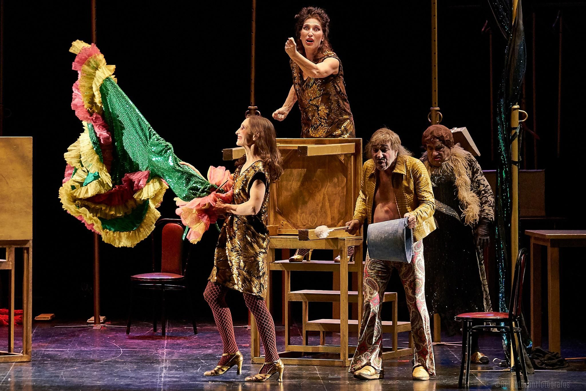 Una escena de 'El desguace de las musas'