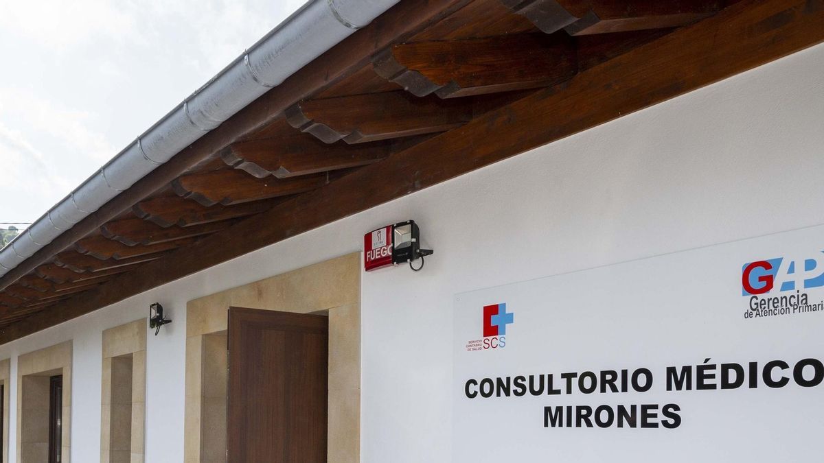 Consultorio médico de la localidad de Mirones.
