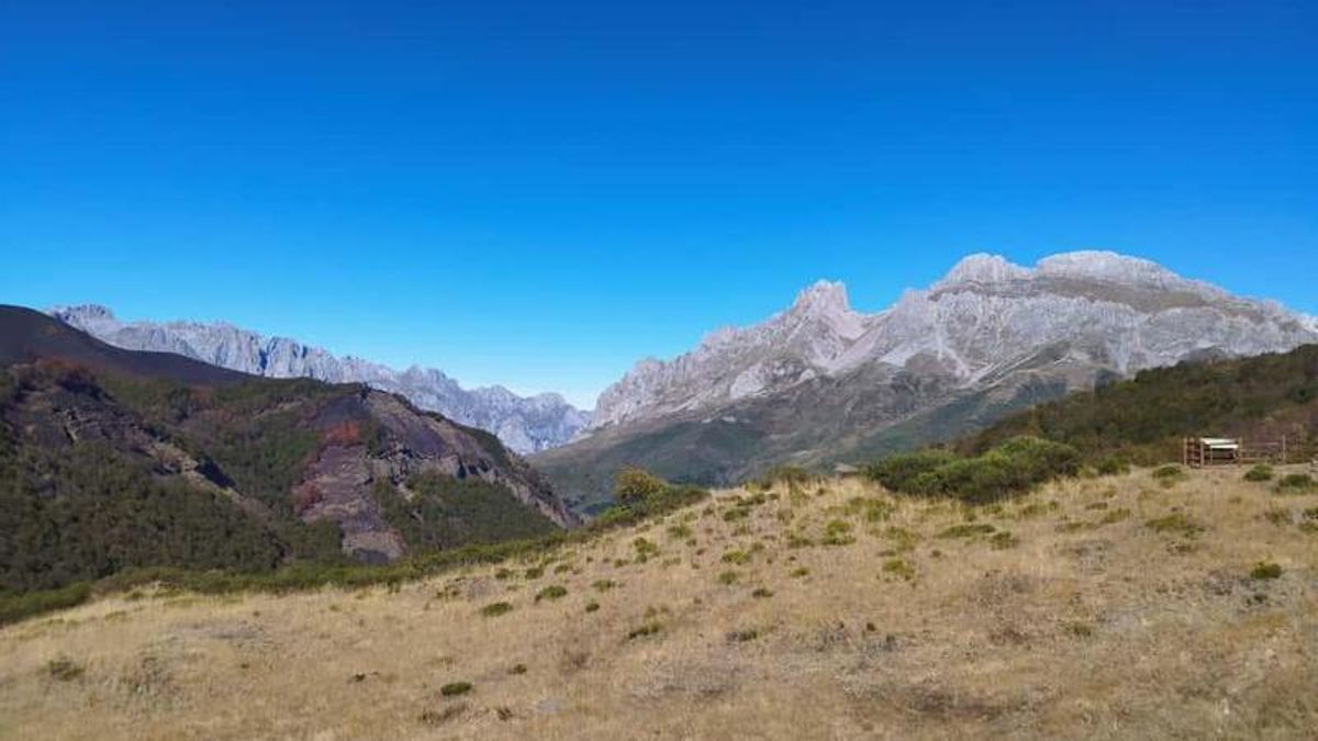 Incendio en el Parque Nacional de Picos de Europa.