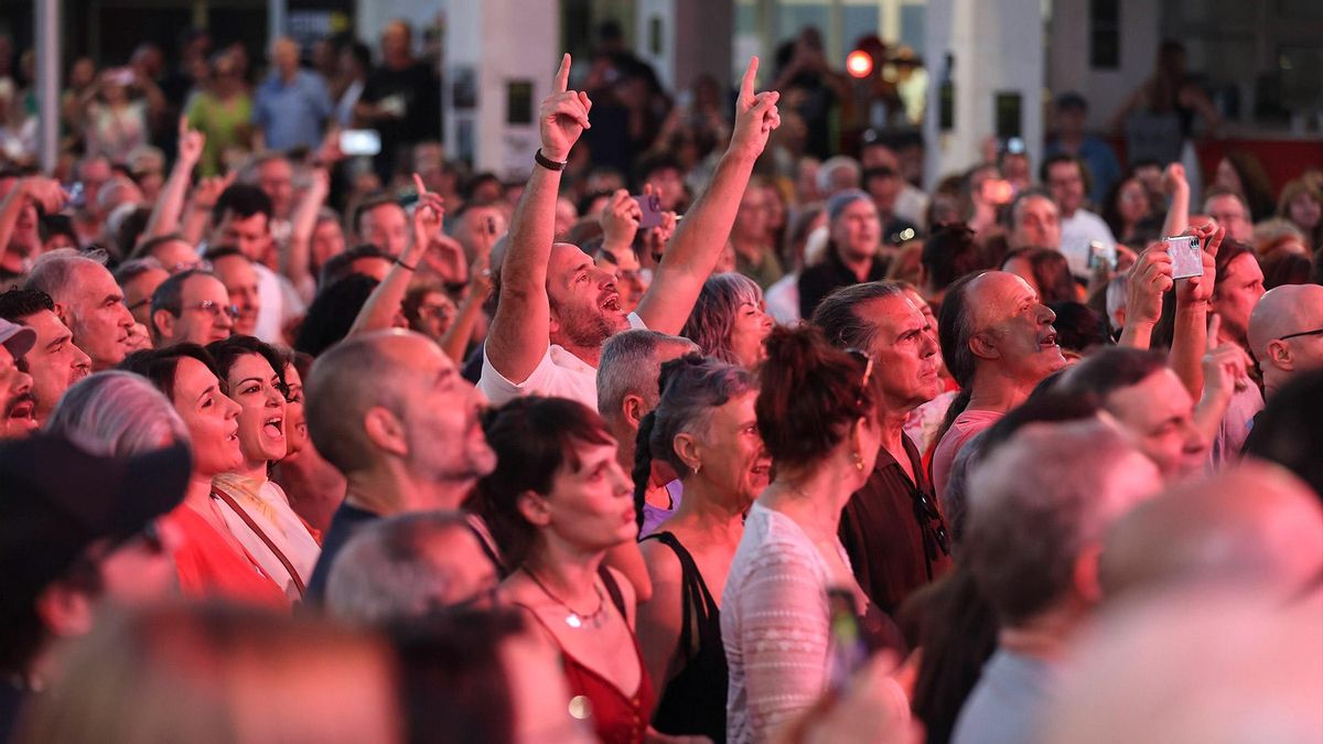 Público en uno de los conciertos del FIC celebrado en el Festival de las Ideas y la Cultura 2026 en Rivas Vaciamadrid de elDiario.es