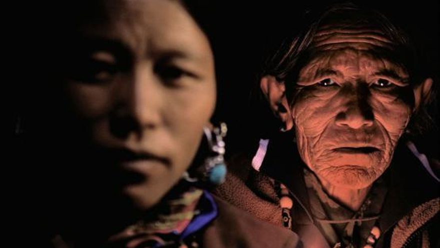 Una de las imágenes de la muestra 'Tíbet, una cultura amenazada'