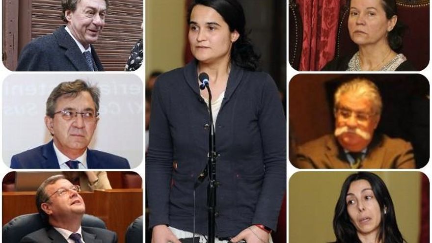 Luis Estébanez, a la derecha de la imagen, el asesor de Presidencia de la Junta que hablaba a diario con Triana Martínez, incluso el día antes y el mismo día del asesinato de Carrasco, y jamás investigado.