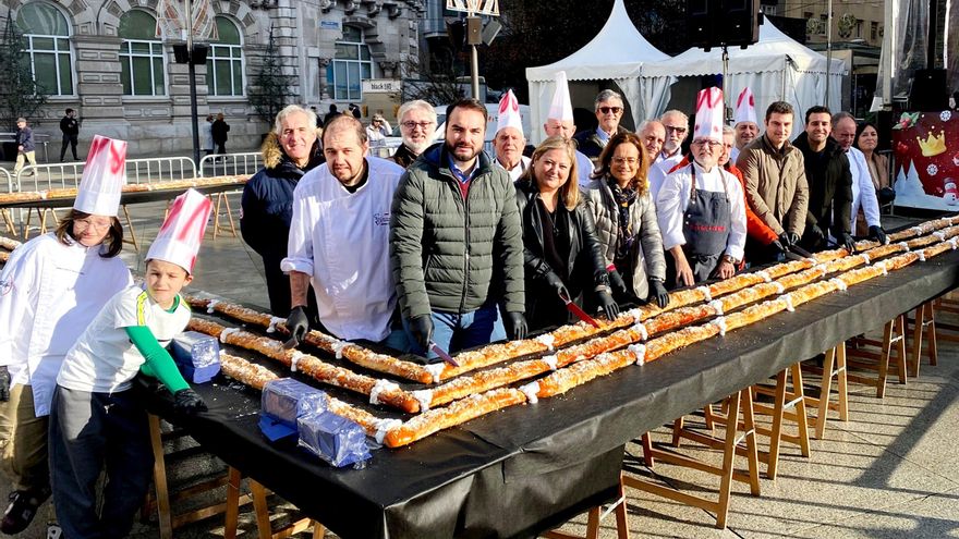 Imagen de archivo del anterior reparto de roscón solidario