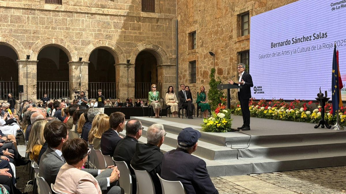 Bernardo Sánchez, Galardón de las Artes y la Cultura de La Rioja 2025