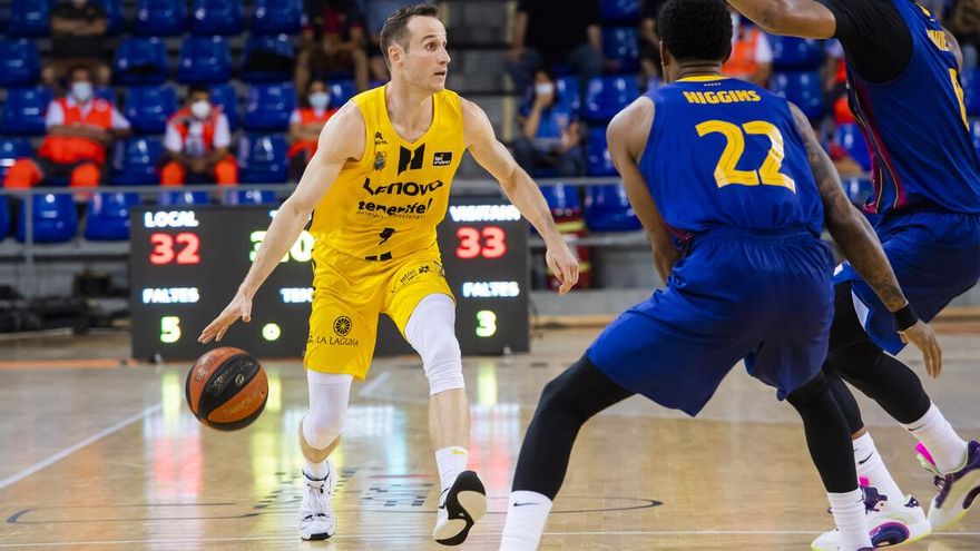 El Lenovo Tenerife desaparece en la segunda mitad del Palau