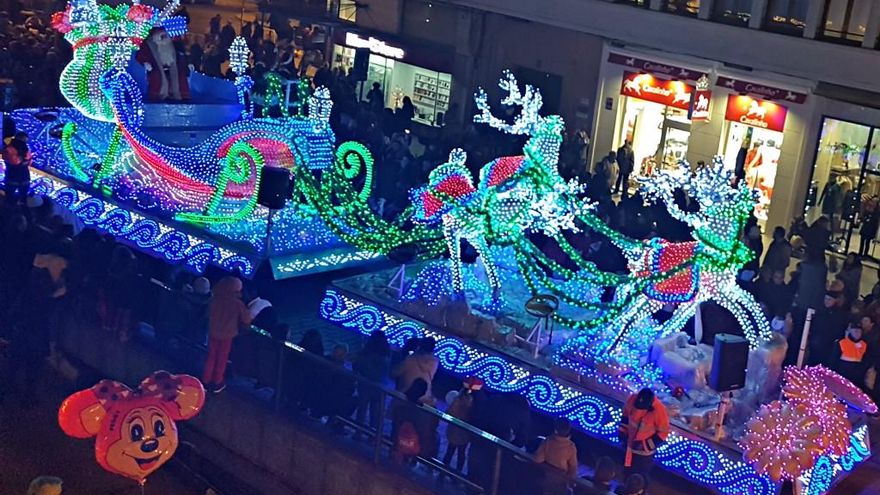 La carroza de Papá Noel por Ordoño II.