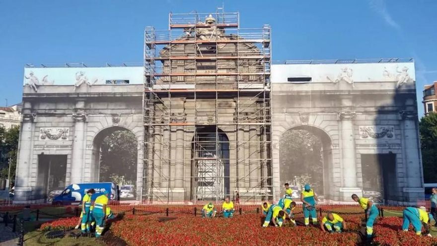 Votación popular europea: la reforma de la Puerta de Alcalá pelea por un premio con la reconstrucción de Notre-Dame