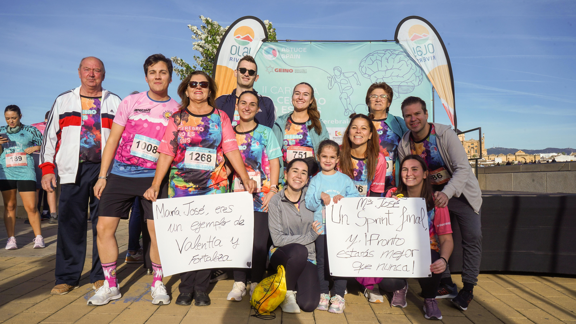 Carrera solidaria El cerebro no es gris