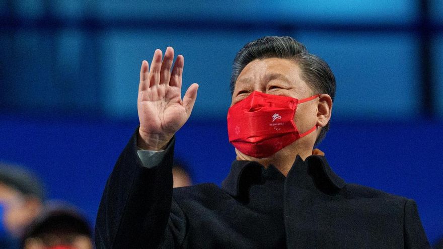 Xi Jinping  en la inauguración de los Juegos Paraolímpicos de Beijing 2022.