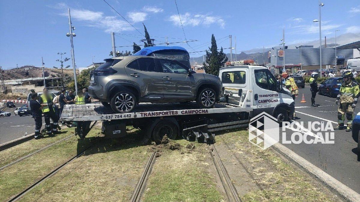 Da positivo en drogas el conductor del camión que chocó con el tranvía y dejó seis heridos