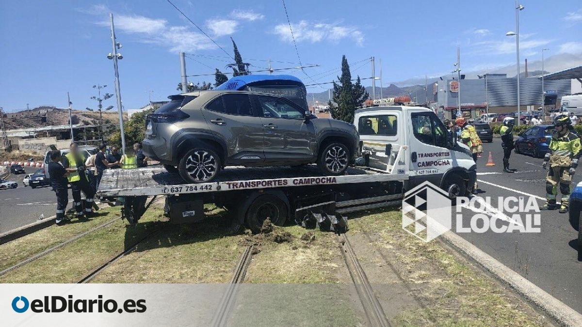 Da positivo en drogas el conductor del camión que chocó con el tranvía y dejó seis heridos