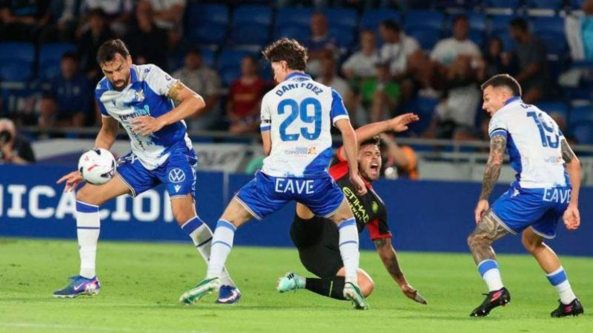 El gol de Gallego resucita el ánimo del Tenerife