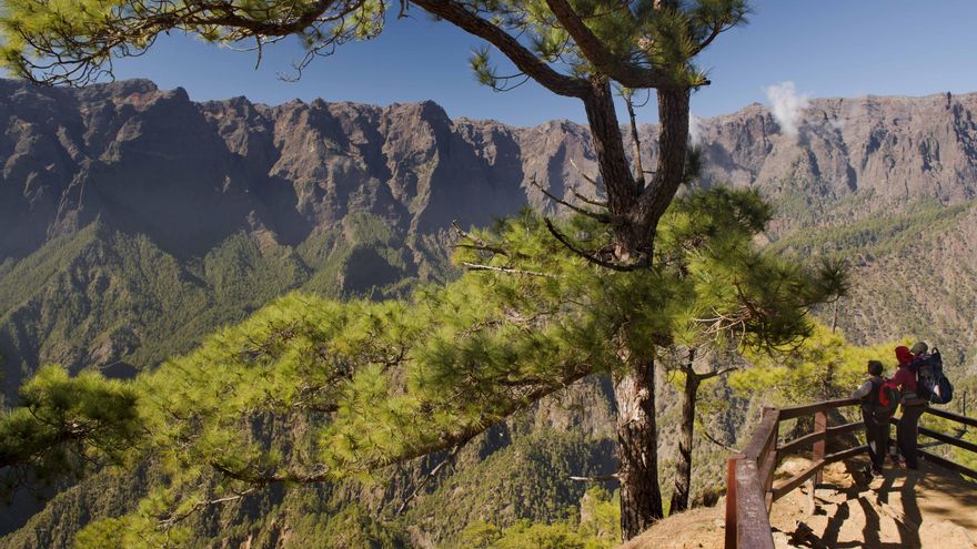 Caldera de Taburiente, en La Palma.