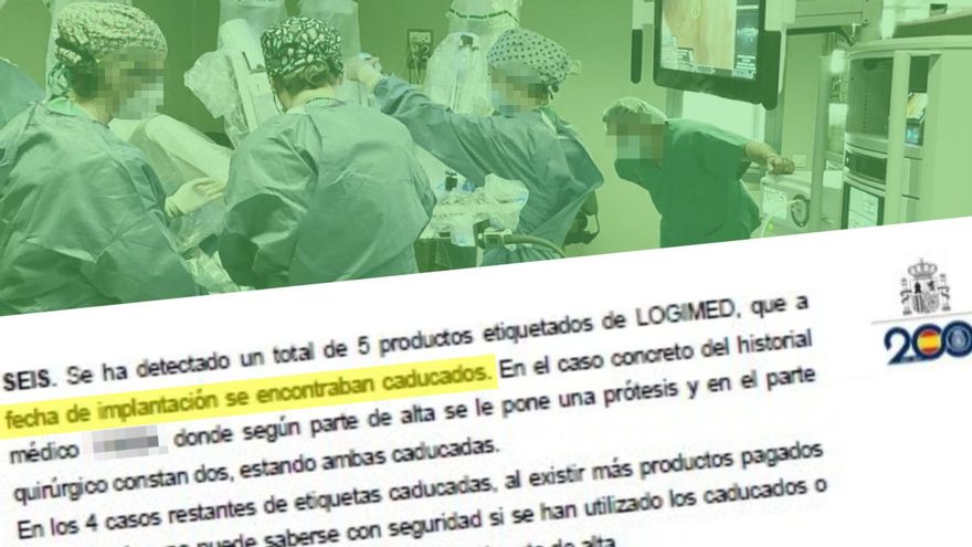 La UDEF detectó al menos cinco productos caducados en la trama murciana de las prótesis