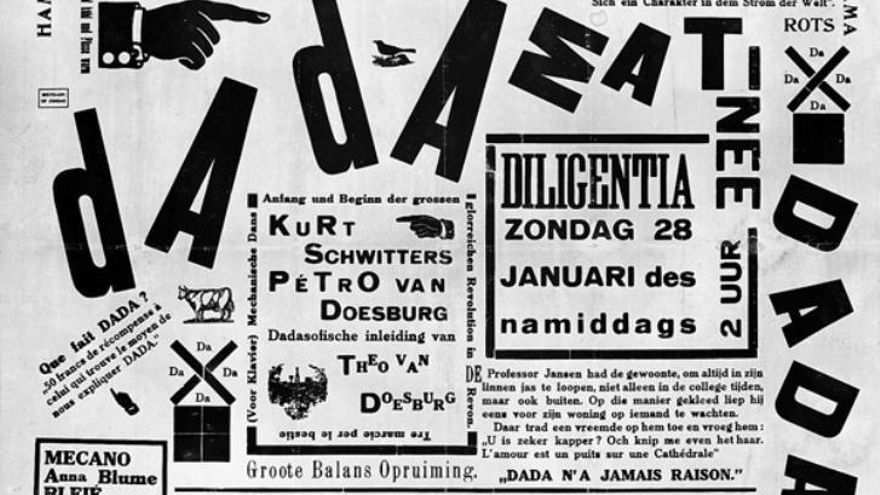 Matinée Dadá; enero de 1923 | la conferencia comenzará por el dadaismo.