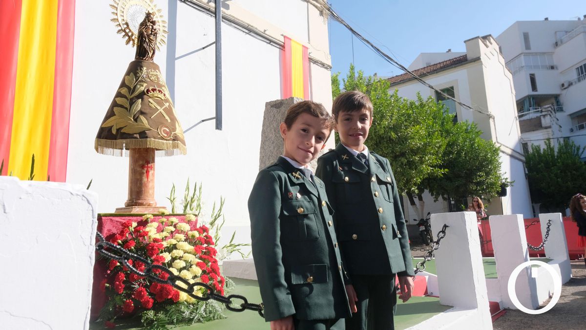Imágenes de la Guardia Civil de Córdoba en el día de su patrona