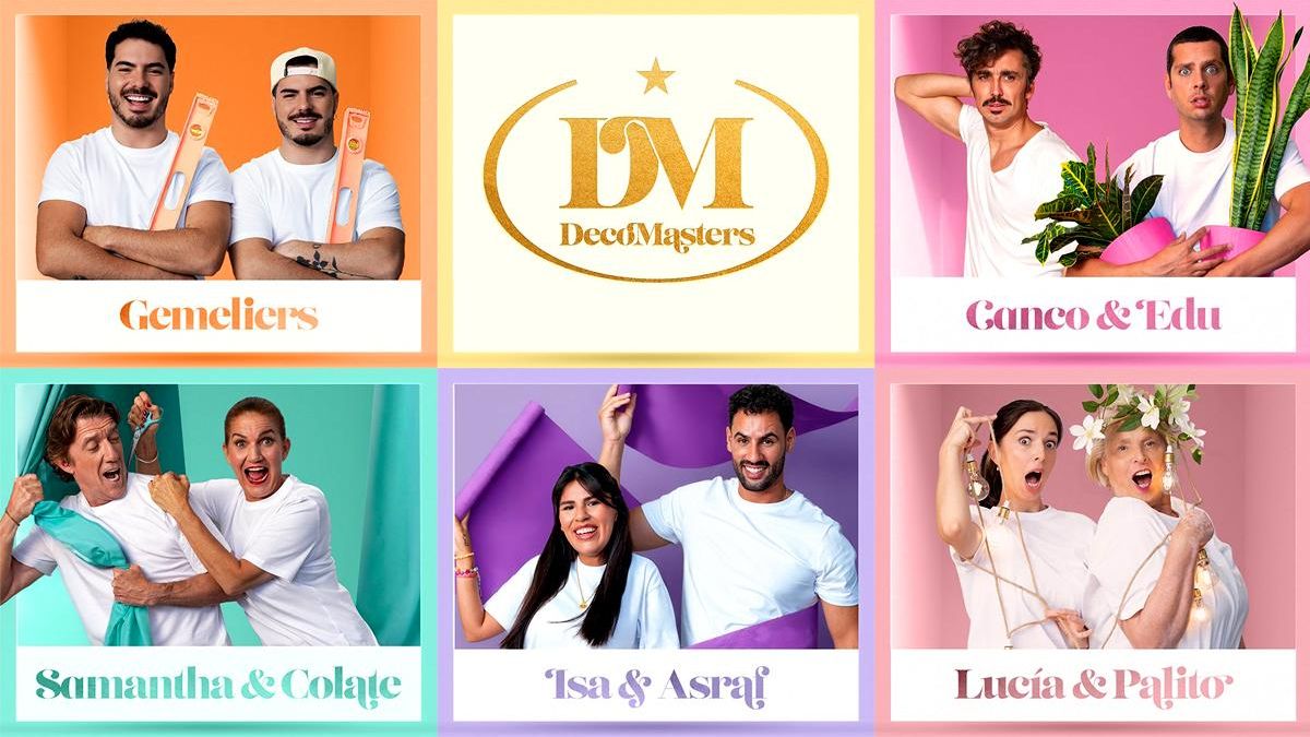Las primeras 5 parejas de 'DecoMasters' en RTVE