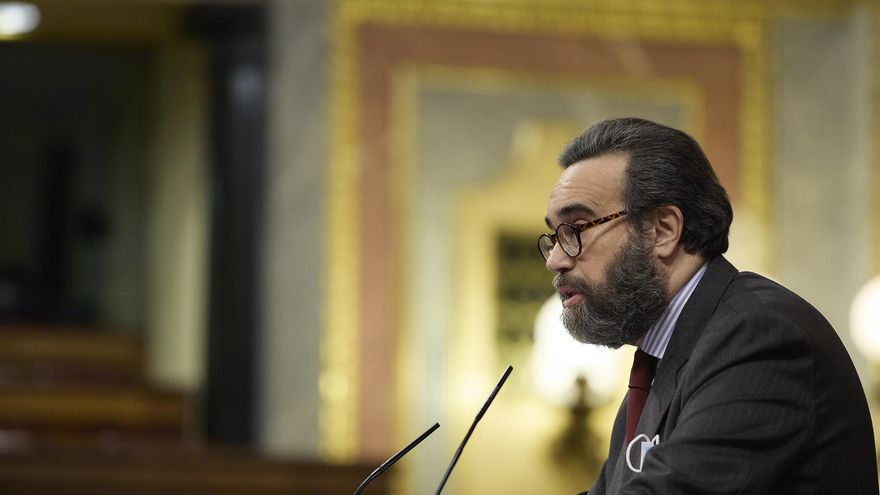 El diputado de Vox, José María Sánchez, en una imagen de archivo.