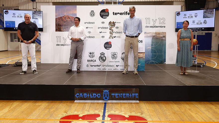 El Lenovo Tenerife se medirá con el Real Madrid en las semifinales de la Supercopa Endesa