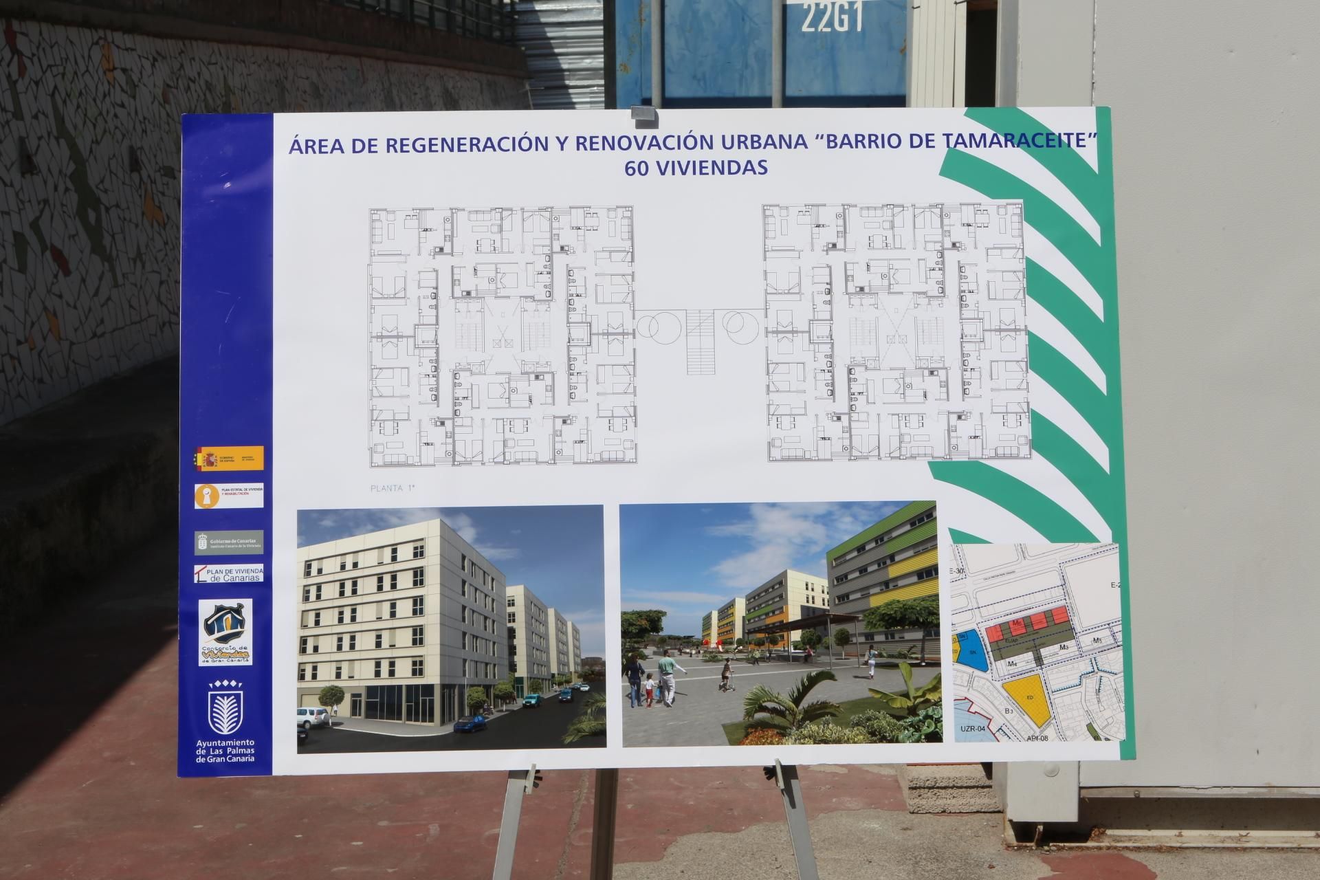 Proyecto de los nuevos edificios de Tamarecite