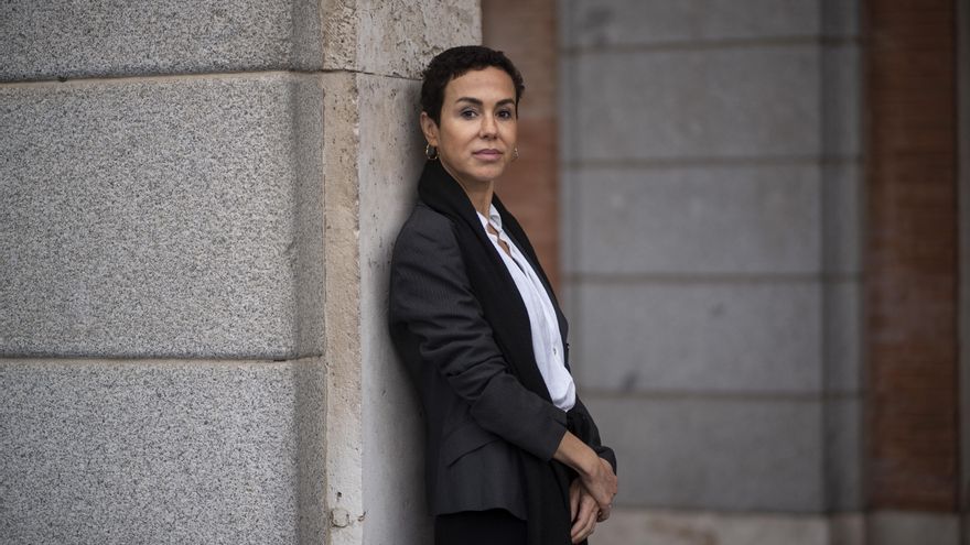 Isabel Pardo de Vera, secretaria de Estado de Transportes, Movilidad y Agenda Urbana, fotografiada en el Ministerio de Transportes.