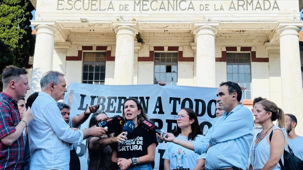 Familiares de argentinos de los detenidos en Venezuela reclamaron su liberación frente a la ex ESMA