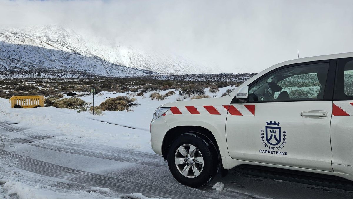 Los accesos al Teide se abrirán este martes solo para turismos