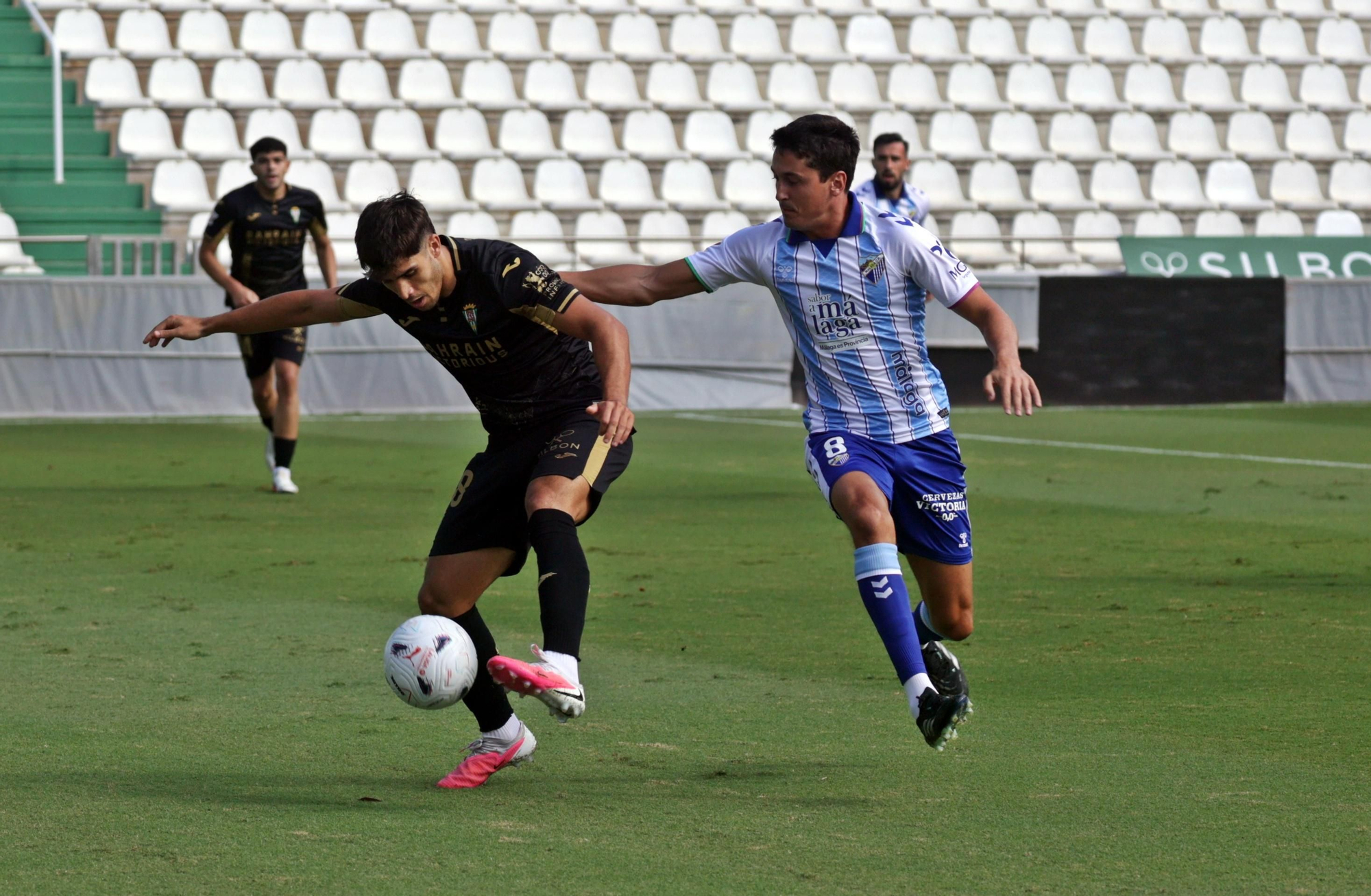 Entrenamiento conjunto entre Córdoba CF y Málaga CF
