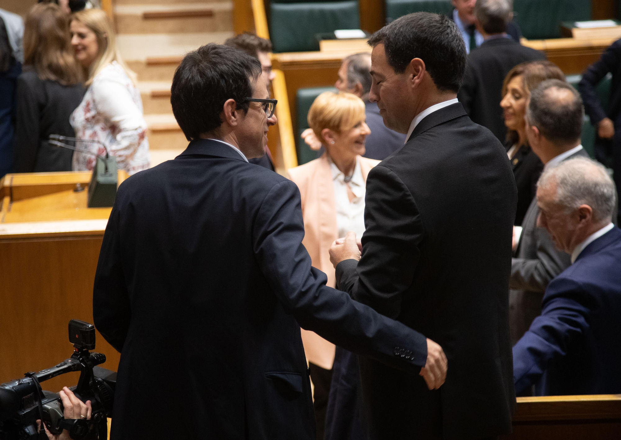 Pello Otxandiano e Imanol Pradales