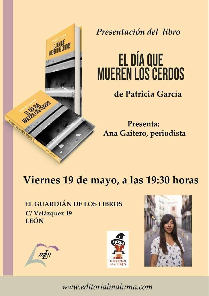Cartel libro Patricia García