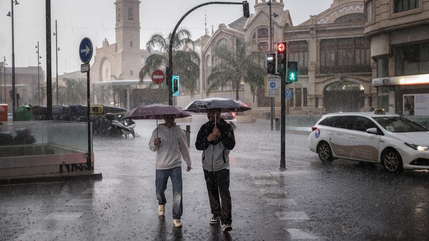 La dana descargará hoy con fuerza y la Aemet activa avisos por tormentas en nueve comunidades