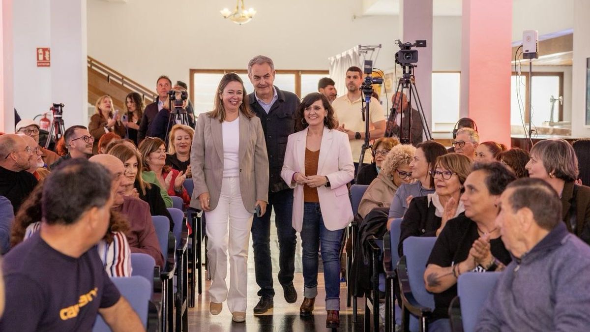 Zapatero inaugura la Escuela Feminista del PSOE de Lanzarote: “Siendo feminista se es más feliz”