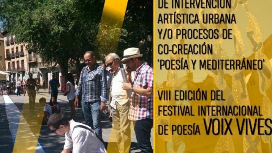 Regresa el Festival Internacional de Poesía Voix Vives de Toledo con el I Concurso de Intervención Plástica Urbana