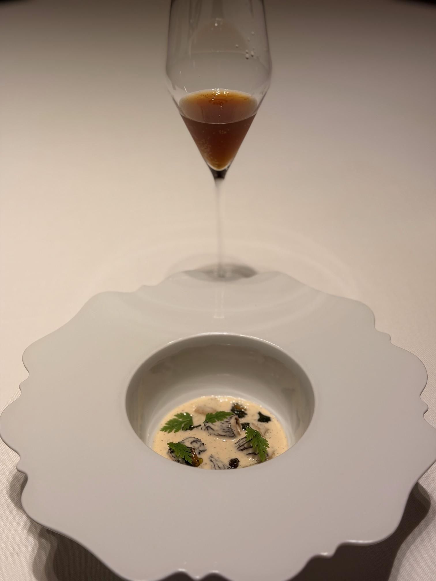 Setas, Vainilla y Piñones