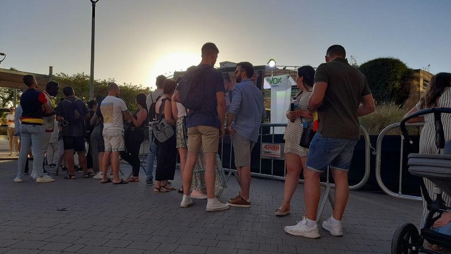 La candidata por Vox a las elecciones de Andalucía está ya en el hotel