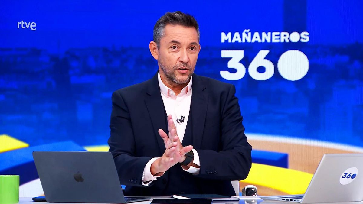 Javier Ruiz presenta 'Mañaneros 360' en La 1 de RTVE