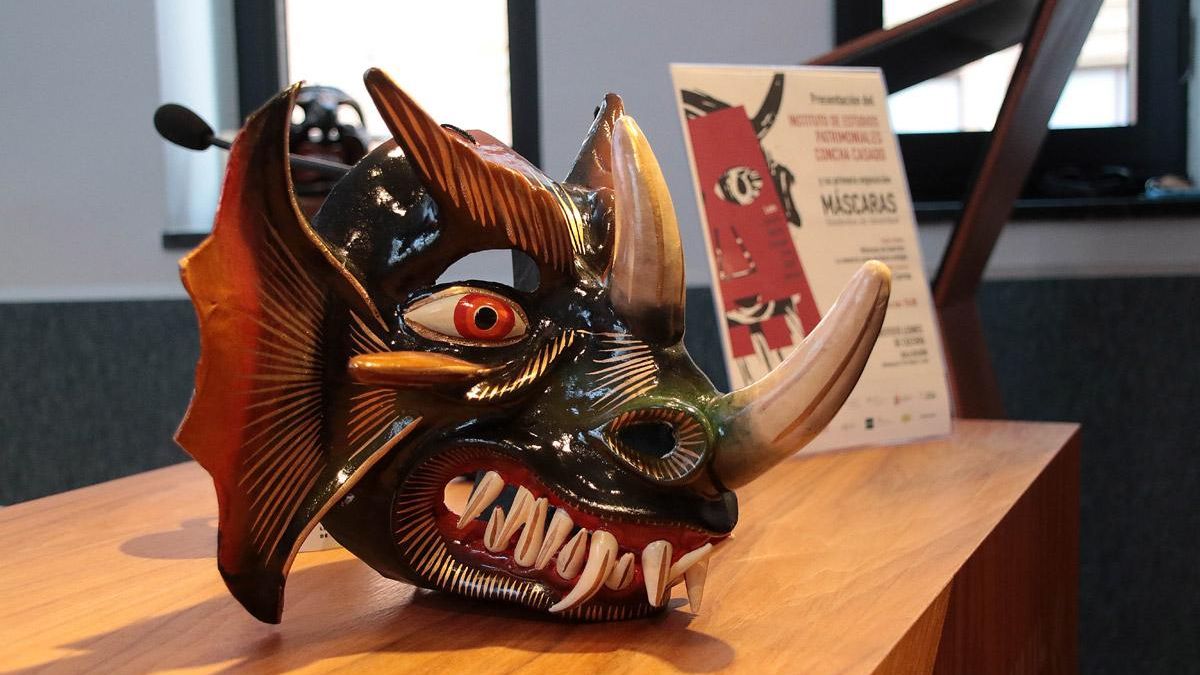 Una máscara ritual.